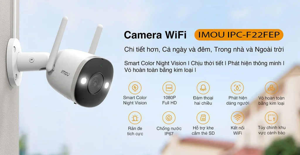 Camera Wifi Imou IPC-F22FEP