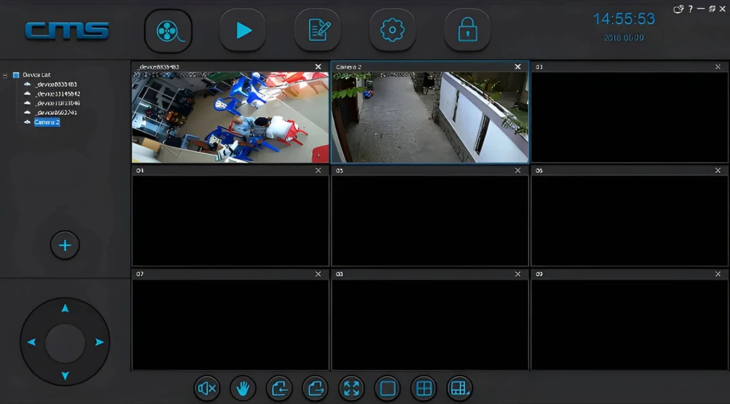 Phần mềm quan sát camera CMS Client