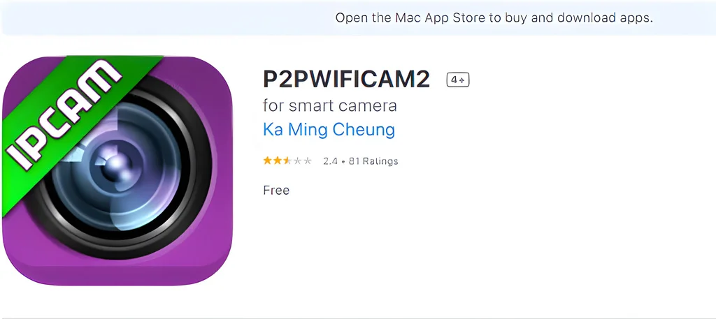 Phần mềm quan sát camera P2PWIFICAM