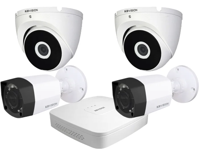 GIỚI THIỆU GÓI LẮP ĐẶT TRỌN BỘ 4 CAMERA KB-2004S