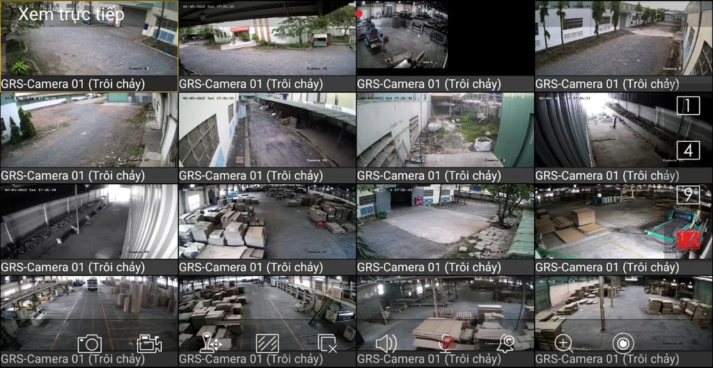 Lắp đặt camera giám sát nhà xưởng