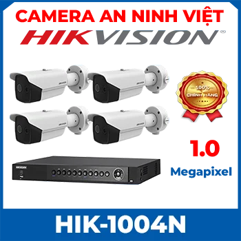 Lắp Camera Trọn Gói HIK-1004N