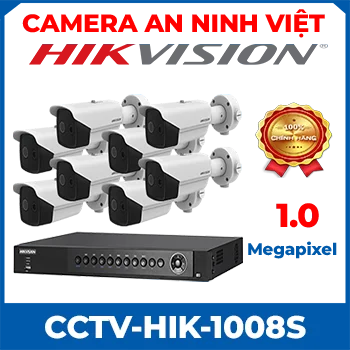 Lắp Camera Trọn Gói HIK-1008S