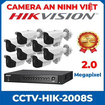 Lắp Camera Trọn Gói HIK-2008S